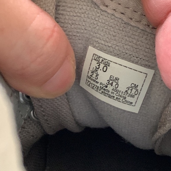 COPY - Vans kids sk8 Silver Glitter - size 3 - Picture 9 of 9